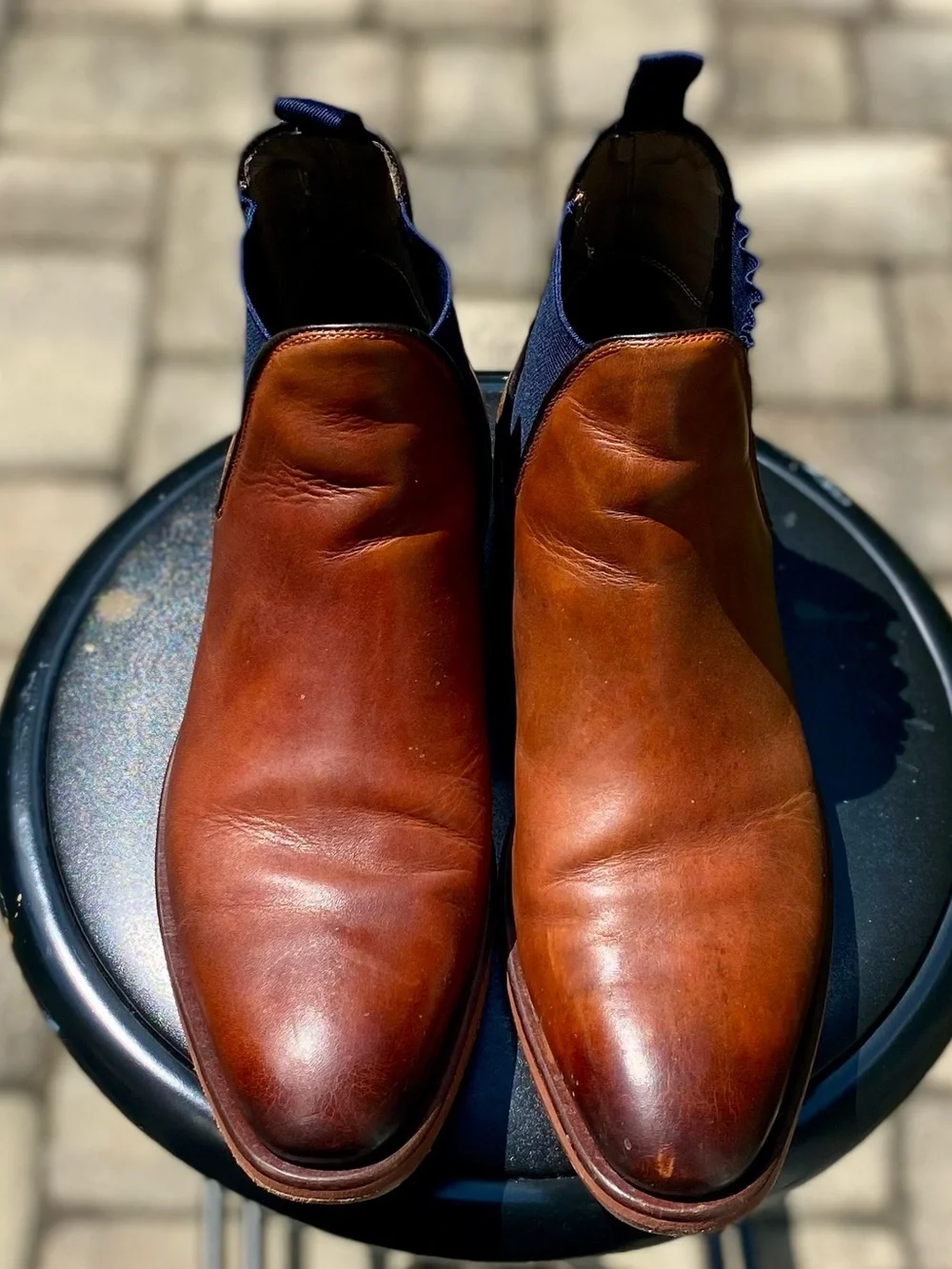 Sweeney Men's Classic Chelsea Boots in Brown